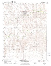 Hoxie 1979 topographic map thumbnail