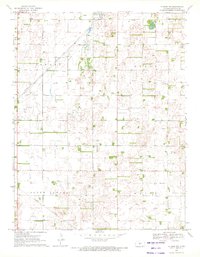 Hudson NW 1970 topographic map thumbnail