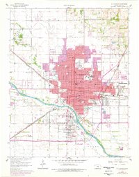 Hutchinson 1960 topographic map thumbnail