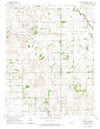 Hutchinson NW 1965 topographic map thumbnail