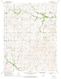 Idana 1964 topographic map thumbnail