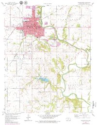 Independence 1959 topographic map thumbnail