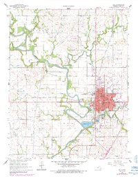 Iola 1966 topographic map thumbnail