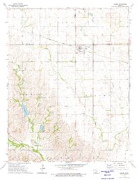Isabel 1973 topographic map thumbnail
