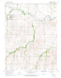 Jamestown 1966 topographic map thumbnail
