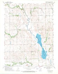 Jamestown NW 1968 topographic map preview
