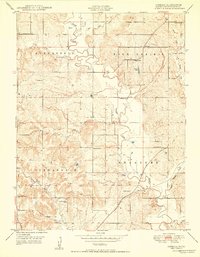 Jarbalo 1950 topographic map thumbnail