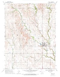 Jewell 1969 topographic map thumbnail