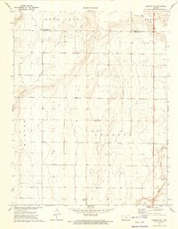 Johnson NE 1973 topographic map thumbnail