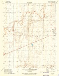 Johnson West 1973 topographic map thumbnail