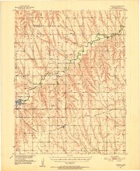 Kanona 1951 topographic map thumbnail