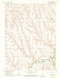 Kanona NW 1965 topographic map thumbnail