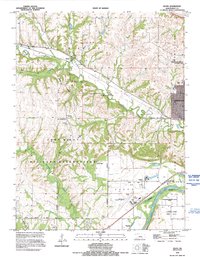 Keats 1992 topographic map thumbnail