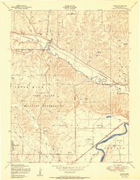Keats 1950 topographic map thumbnail