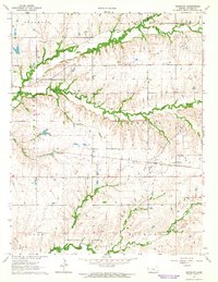 Keighley 1964 topographic map thumbnail