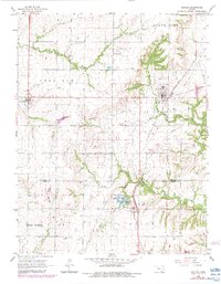Kincaid 1966 topographic map thumbnail