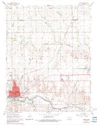 Kingman 1967 topographic map thumbnail