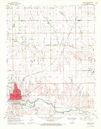Kingman 1967 topographic map thumbnail