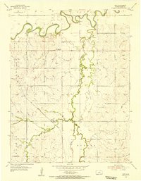 Kipp 1955 topographic map preview