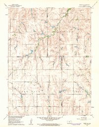 Kirwin SE 1961 topographic map thumbnail