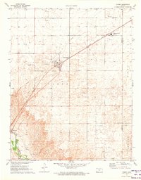 Kismet 1971 topographic map thumbnail