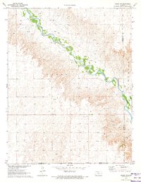 Kismet SW 1971 topographic map thumbnail