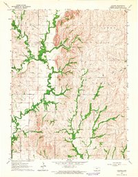 Laclede 1964 topographic map preview