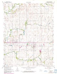 La Harpe 1965 topographic map thumbnail