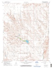 Lake Meade 1963 topographic map thumbnail
