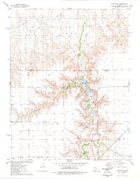 Lake Scott 1976 topographic map thumbnail