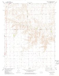 Lake Scott NE 1976 topographic map thumbnail