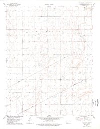 Lake Scott SE 1978 topographic map thumbnail