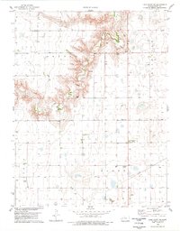 Lake Scott SW 1978 topographic map thumbnail