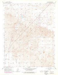 Lakin SE 1966 topographic map thumbnail