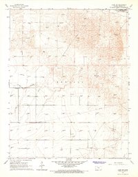 Lakin SW 1966 topographic map thumbnail
