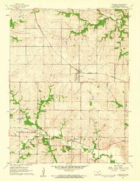Lancaster 1961 topographic map thumbnail