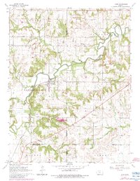 Lane 1966 topographic map thumbnail