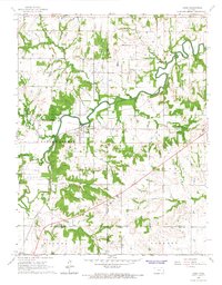 Lane 1966 topographic map thumbnail