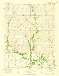 Lang 1957 topographic map thumbnail