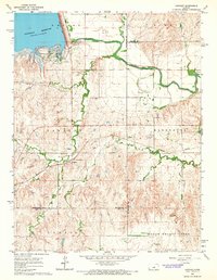 Langley 1964 topographic map thumbnail