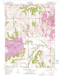 Lawrence West 1950 topographic map thumbnail