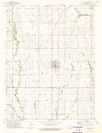 Lebanon 1973 topographic map thumbnail