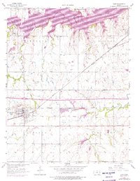 Lebo 1957 topographic map thumbnail