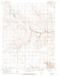 Leoti 3 SE topographic map thumbnail
