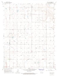 Leoti 3 SW topographic map thumbnail