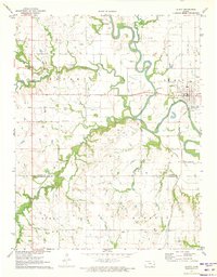 Le Roy 1971 topographic map thumbnail