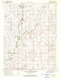Lincolnville 1971 topographic map thumbnail