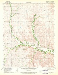 Lincolnville NE 1970 topographic map thumbnail