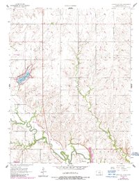 Lincolnville SW 1957 topographic map thumbnail