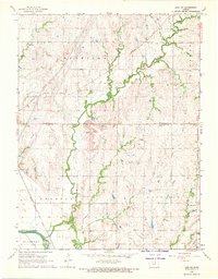 Linn SW 1968 topographic map thumbnail